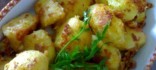 Patates amb crosta de sèsam i parmesà