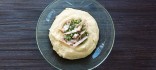 Puré de patates a la carbonara
