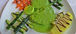 Lluç al vapor amb salsa verda