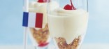 Mousse de cava amb cireres