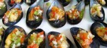 Musclos amb vinagreta d’hortalisses