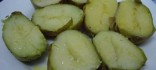 Patates al microones, amb all i julivert