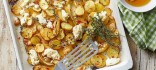 Patates al forn amb ricota i mel