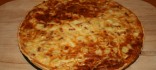 Quiche de patata, ceba i bacon