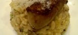 Risotto amb bolets i foie