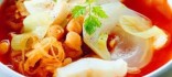 Sopa de peix amb xucrut