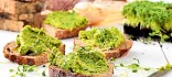Tapenade de pèsols i ametlles